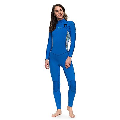 Wetsuit Long John Roxy 3/2mm Syncro Series Azul