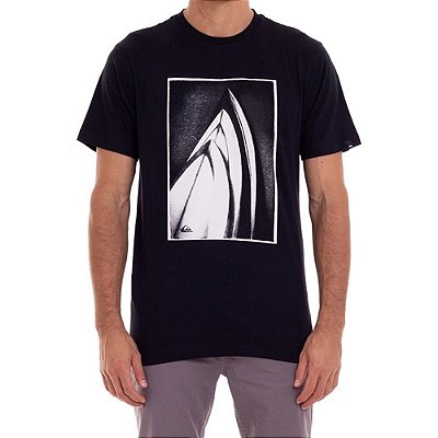 Camiseta Quiksilver Boards Masculina Preto