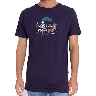 Camiseta Billabong Apocalypse Masculina Azul Marinho
