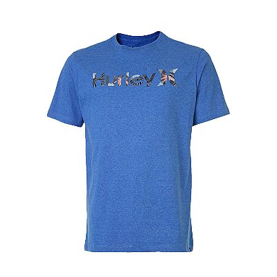 Camiseta Hurley Military Masculina Azul