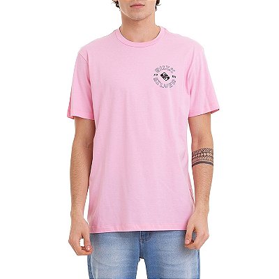 Camiseta Quiksilver Cosmic Thoughts Masculina Rosa