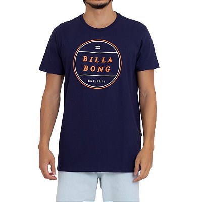 Camiseta Billabong Frotor Masculina Azul Marinho