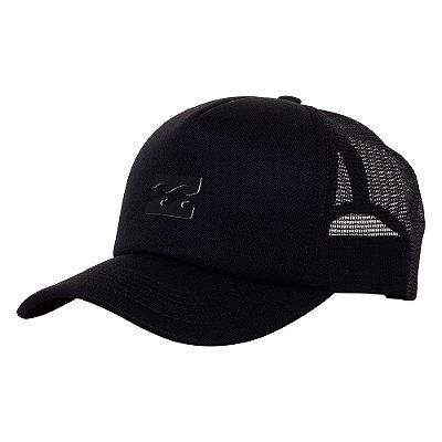 Boné Billabong Aba Curva All Day Trucker Preto