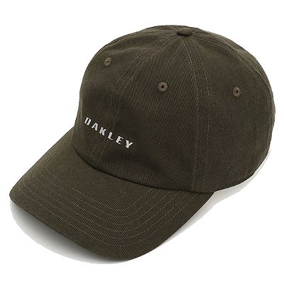 Boné Oakley 6-Panel Reflective Hat Verde Escuro