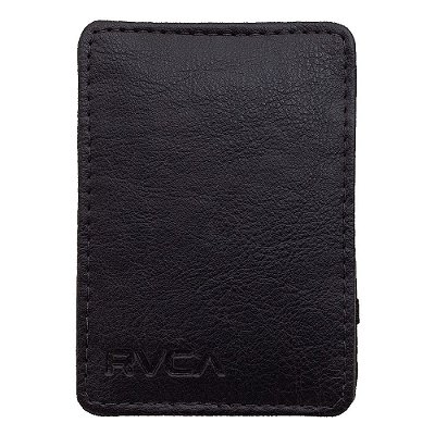 Carteira RVCA Magic Leather Masculina Preto