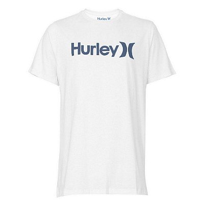 Camiseta Hurley Silk Oversize O&O Solid Masculina Branco