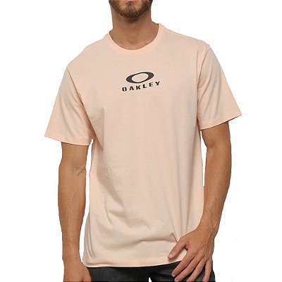Camiseta Oakley Bark New Salmão