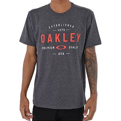 Camiseta Oakley Premium Quality Masculina Preto