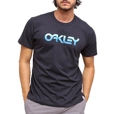 Camiseta Oakley Mark II 80'S GRX Masculina Preto