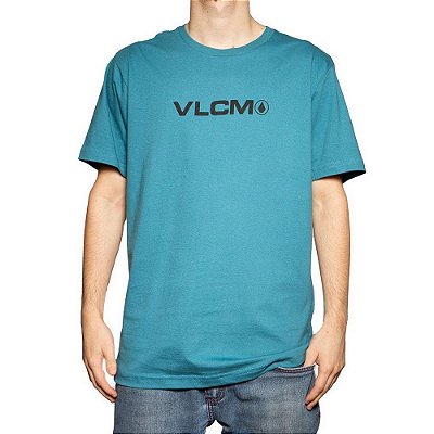 Camiseta Volcom Removed Masculina Verde Claro