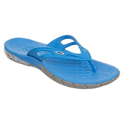 Chinelo Oakley Killer Point Masculino Azul/Cinza