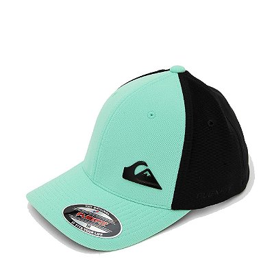 Boné Quiksilver Aba Curva Side Matte Verde