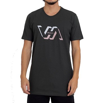 Camiseta RVCA Facets Masculina Verde