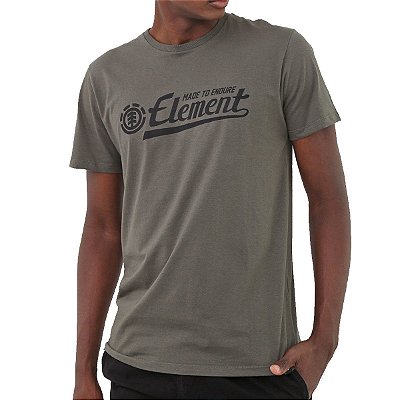 Camiseta Element Signature Masculina Verde