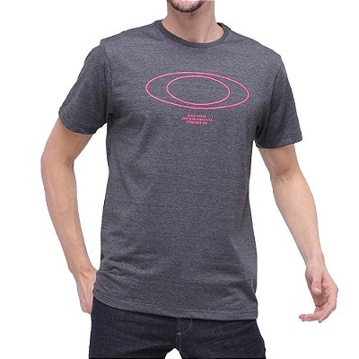 Camiseta Oakley Blur Storm Heather Masculina Preto