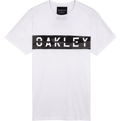 Camiseta Oakley MFG Panel SP Masculina Branco