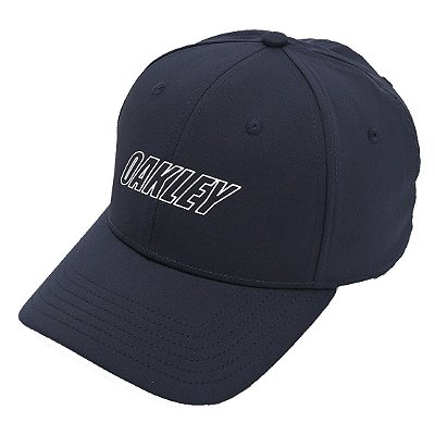 Boné Oakley 6 Panel Waved Hat Azul Marinho