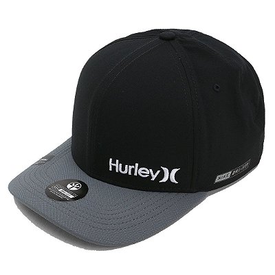 Boné Hurley Aba Curva Mini Dri Fit Preto