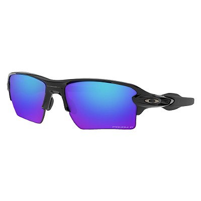 Óculos de Sol Oakley Flak 2.0 XL Polished Black W/ Prizm Sapphire Polarized