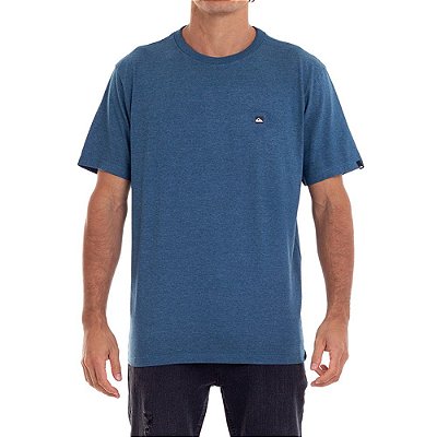 Camiseta Quiksilver Transfer Masculina Azul Escuro