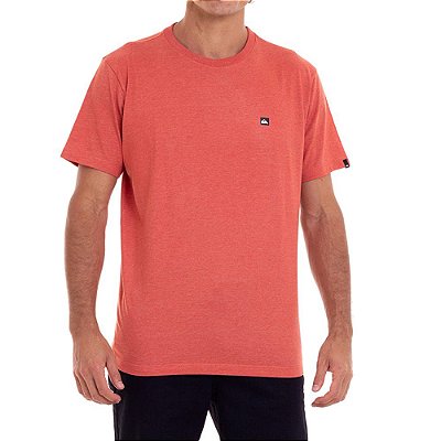 Camiseta Quiksilver Transfer Masculina Laranja