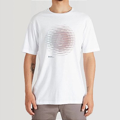 Camiseta Volcom Trepid Masculina Branco