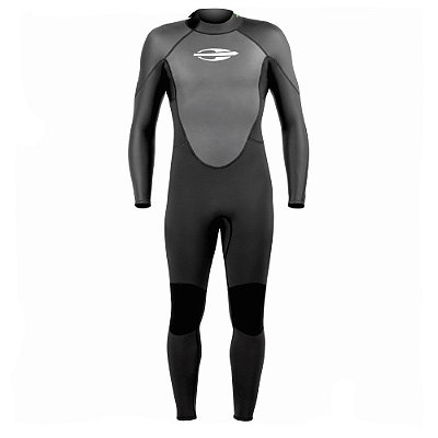 Long John Mormaii Manga Longa Backzip 3.2mm Extra Line Surf Preto