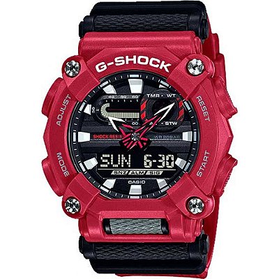 Relógio G-Shock GA-900-4ADR Vermelho