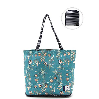 Bolsa Roxy Bird Flower Verde