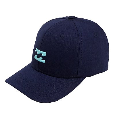 Boné Billabong Aba Curva All Day Snapback Azul Marinho