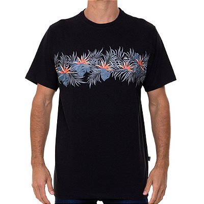 Camiseta Quiksilver Paradise Express Masculina Preto