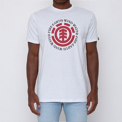 Camiseta Element Seal Masculina Branco