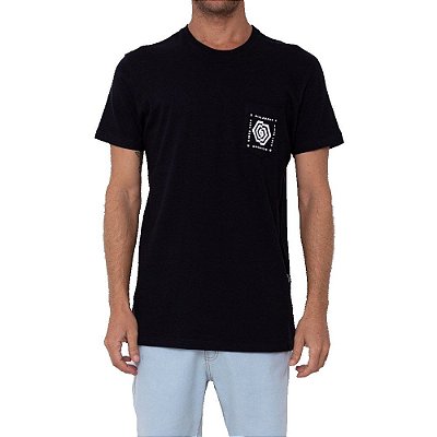 Camiseta Billabong Hex I Masculina Preto