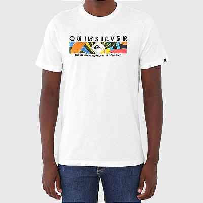 Camiseta Quiksilver Distant Shore Masculina Branco