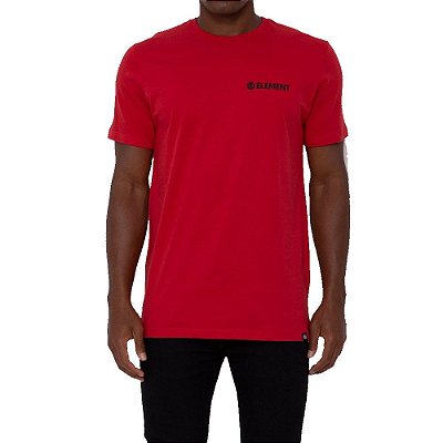 Camiseta Element Blazin Chest Masculina Vermelho