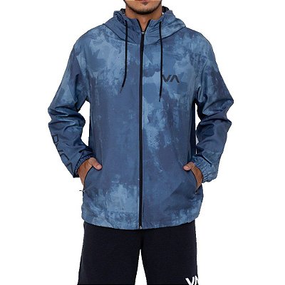 Jaqueta RVCA Hex Stop V Masculina Azul