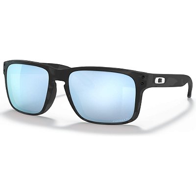 Óculos de Sol Oakley Holbrook Matte Black Camo W/ Prizm Deep Water Polarized