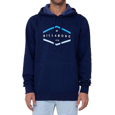 Moletom Billabong Fechado Access Masculino Azul Marinho