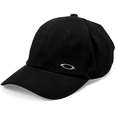 Boné Oakley Ellipse Metal 4 Panel Hat Preto