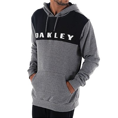 Moletom Oakley Sport Pullover Masculino Cinza