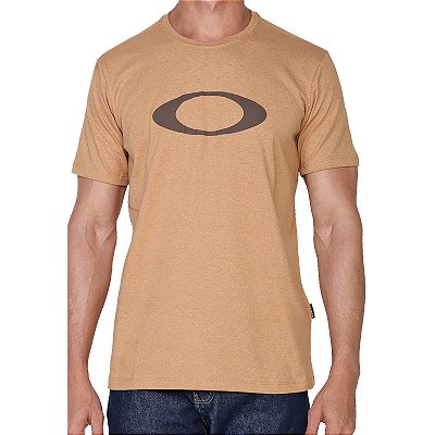 Camiseta Oakley O-Ellipse Masculina Dourado