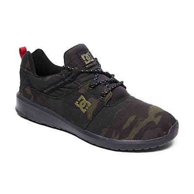 Tênis DC Shoes Heathrow TX SE Preto Camuflado