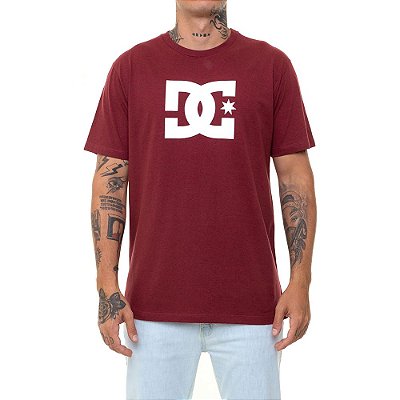 Camiseta DC Shoes Star Heather Masculina Vermelho