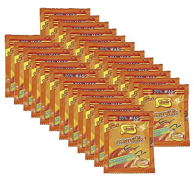 Amarillin  31,2g Sachê - Aji Amarillo moído da Sibarita 24 unidades