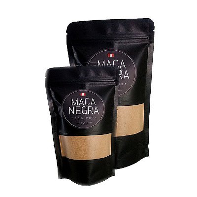 Kit 2 Maca Negra Peruana Orgânica 100% Pura Fitness em Pó  250g