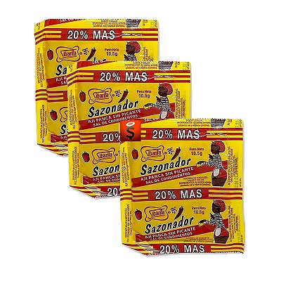 Sazonador Peruano Sibarita - Aji Panca Sin Picante 9,5g  kit 3 unidades