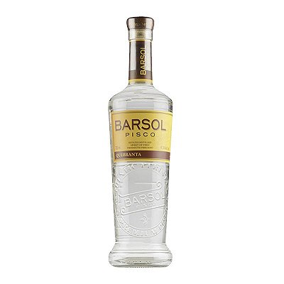 Pisco Barsol Quebranta  700ml  Produto Peruano