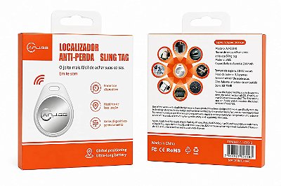 Localizador Anti-Perda Sling Tag Bluetooth para iPhone Find My
