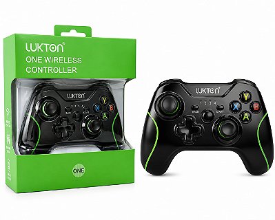 Controle Xbox One Sem Fio Lukton Bluetooth para PC e Android