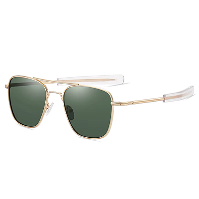 Óculos de Sol Skye Verde com Dourado